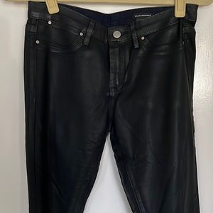 Club Monaco black coated jeans/pants